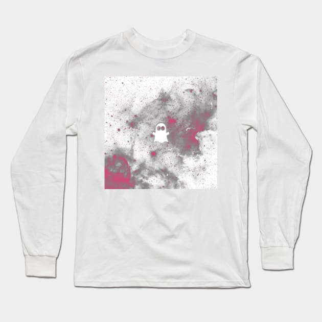 Space Ghost Long Sleeve T-Shirt by Paskwaleeno